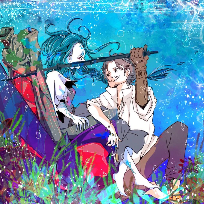 #とびきりのブルーを魅せて下さい 