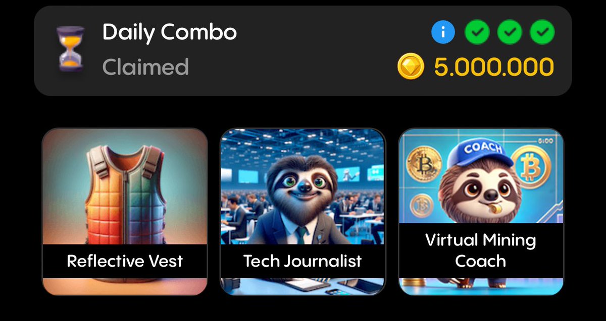CryptoFreeeeee's tweet photo. Daily Combo, 25/09 🗓️

Follow are free 😍😍

Thanks All 👌 https://t.co/qNbK8YsCWZ