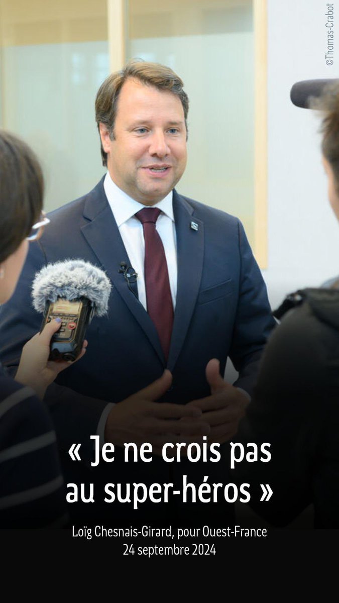 La République, ce n’est pas seulement l’intérieur du périphérique. C’est aussi l’ensemble des élus locaux, avec des hommes et des femmes capables de proposer quelque chose pour le pays. 

Mon entretien avec <a href="/OuestFrance/">Ouest-France</a> :

➡️ ouest-france.fr/regions/entret…