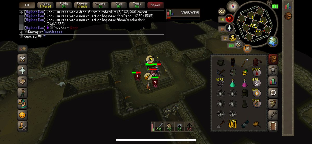 OS_Kowah's tweet photo. Mobile barrows double chest on the noon iron https://t.co/Ds6tlcOE67