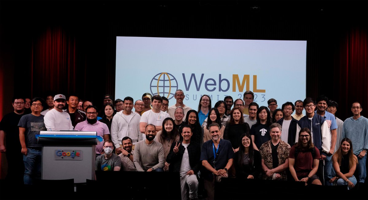 jason_mayes's tweet image. Hear from top companies working in the #WebML space - we'll have presenters from @Google teams such as @googlechrome / MediaPipe, along with 3P folk including @huggingface, @intel, and @LangChainAI as just a few examples. Check agenda for full list of ~20 lightning talks!