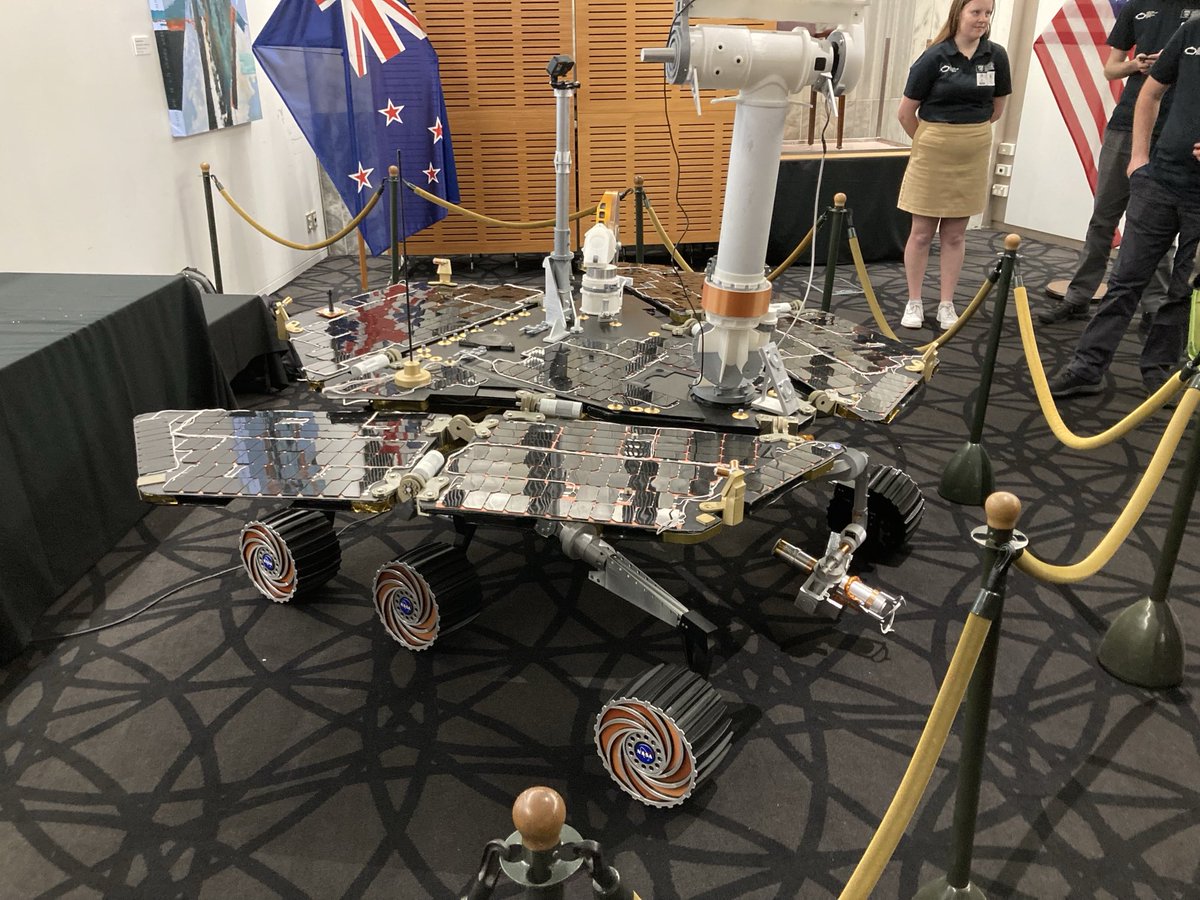 Gill Jolly (@gilljolly67) on Twitter photo Heh <a href="/NASA/">NASA</a> Oppy landed in New Zealand 😀Showcasing NZ-US partnership in space science <a href="/MBIEsci/">MBIE Science</a> <a href="/JudithCollinsMP/">Judith Collins</a> Heh <a href="/NASA/">NASA</a> Oppy landed in New Zealand 😀Showcasing NZ-US partnership in space science <a href="/MBIEsci/">MBIE Science</a> <a href="/JudithCollinsMP/">Judith Collins</a>
