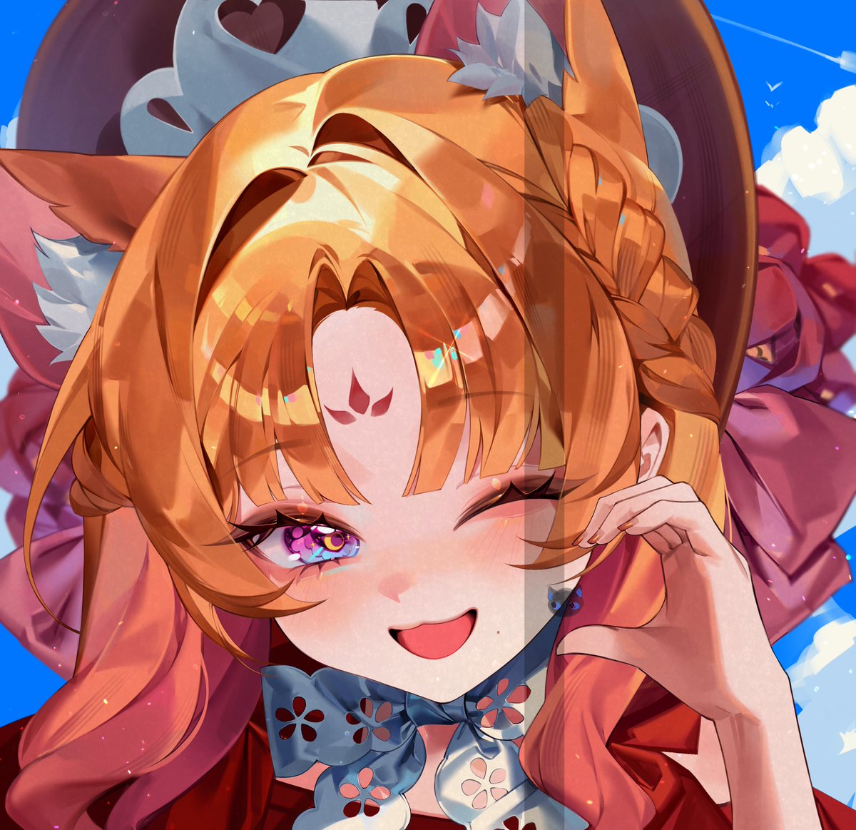 두상 커미션 작업했습니다🧡
신청 감사합니다!