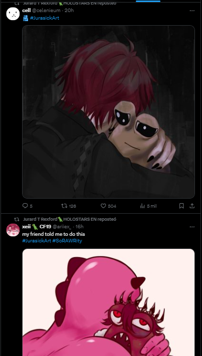 lily_silverleaf's tweet photo. The two sides of the SoRAWRity... https://t.co/rWw8GqRNeT