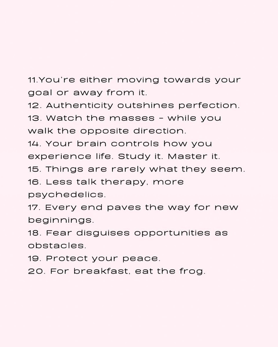 Oliviadanielx's tweet photo. I saved the best for last. But also #27.

Disclaimer: This is not advice. It is a collection of thoughts based on my personal experiences.

#Olivia #wordsofadvice #wordsoftruth #financialliteracy #healthymindset #neurodivergent #birthdaythoughts #piscesseason #neurohacker https://t.co/XwBalsHrXJ