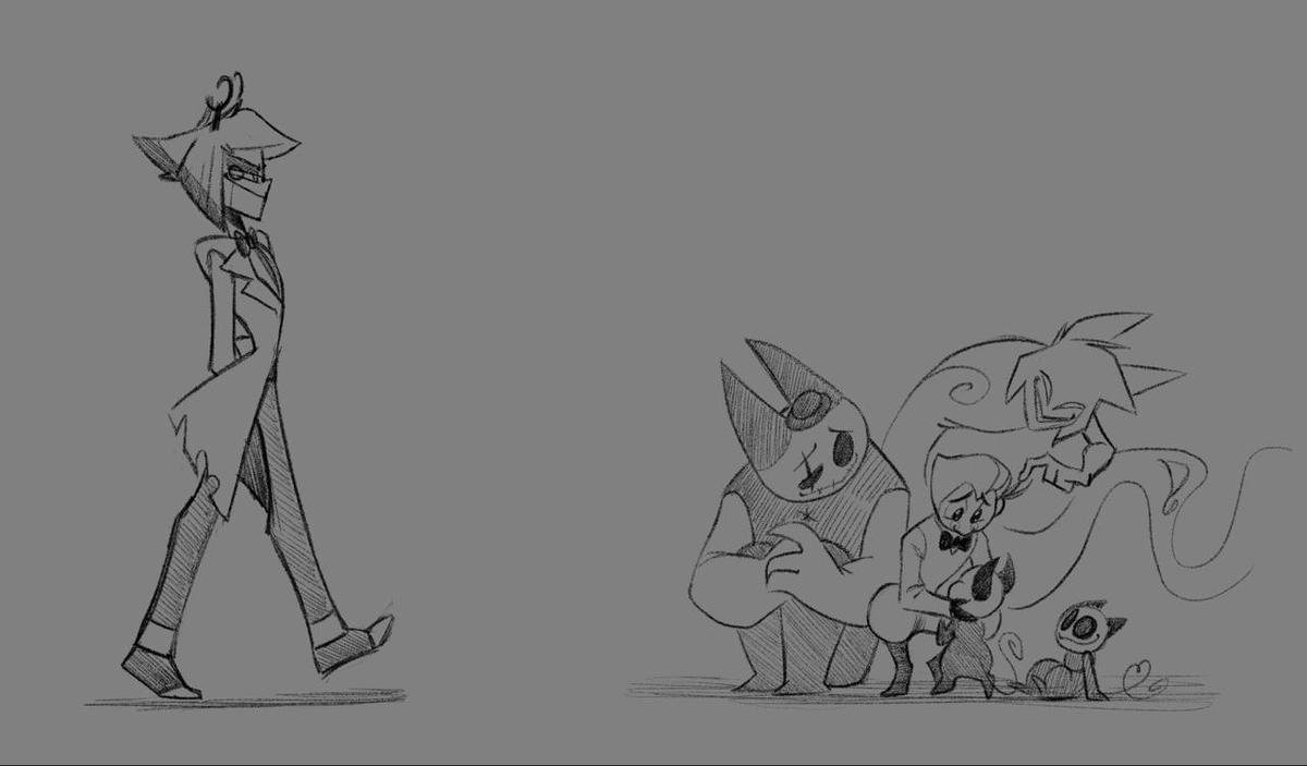 i_inuxi's tweet photo. Huh... Does that mean Lucifer now belongs to Alastor?

#HazbinHotel #HazbinHotelFanart #HazbinHotelLucifer #LuciferMorningstar #HazbinHotelAlastor #sketch #radioapple https://t.co/fBZhgTMQj9