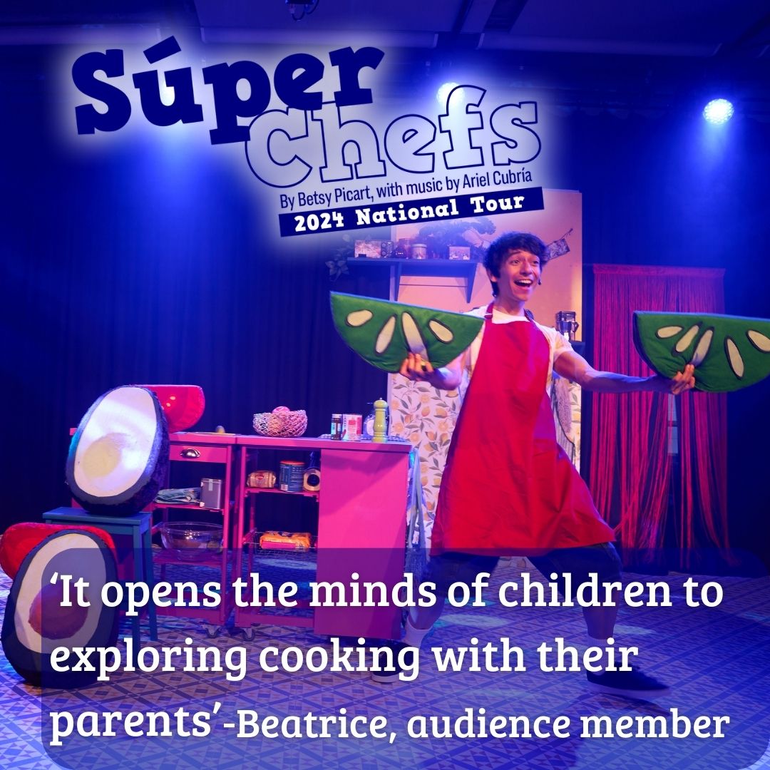 Maya Productions (@mayatheatre) on Twitter photo HAPPY NATIONAL COOKING DAY!!🎉 Join the happy cooking dance with Manny in this ⭐⭐⭐⭐ #interactive #musical 👩🍳🎶 Find a city near you #tour📍🥑 Link in bio!
🎭1st stop: London <a href="/polkatheatre/">Polka Theatre</a> Oct 11-13🎭 HAPPY NATIONAL COOKING DAY!!🎉 Join the happy cooking dance with Manny in this ⭐⭐⭐⭐ #interactive #musical 👩🍳🎶 Find a city near you #tour📍🥑 Link in bio!
🎭1st stop: London <a href="/polkatheatre/">Polka Theatre</a> Oct 11-13🎭