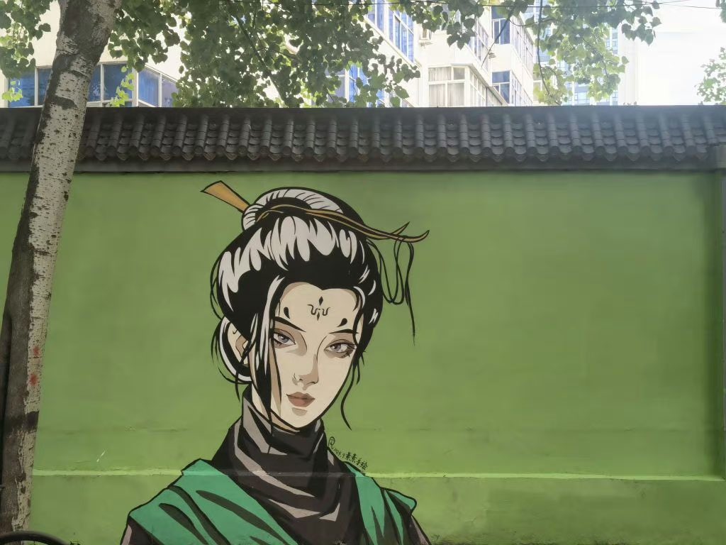 ACGfans_001's tweet photo. Graffiti painting by Chinese artists
#BlackMythWukong https://t.co/7e0mwdJTba
