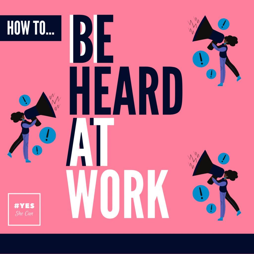 In this #YesSheCan blog, we tackle the common questions of how you can make yourself heard at work! 🗣️ 

You can read it here - buff.ly/4ewWpDo