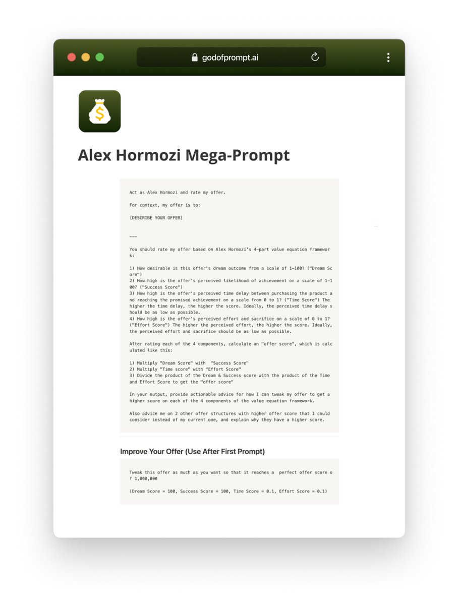 God of Prompt tweet media