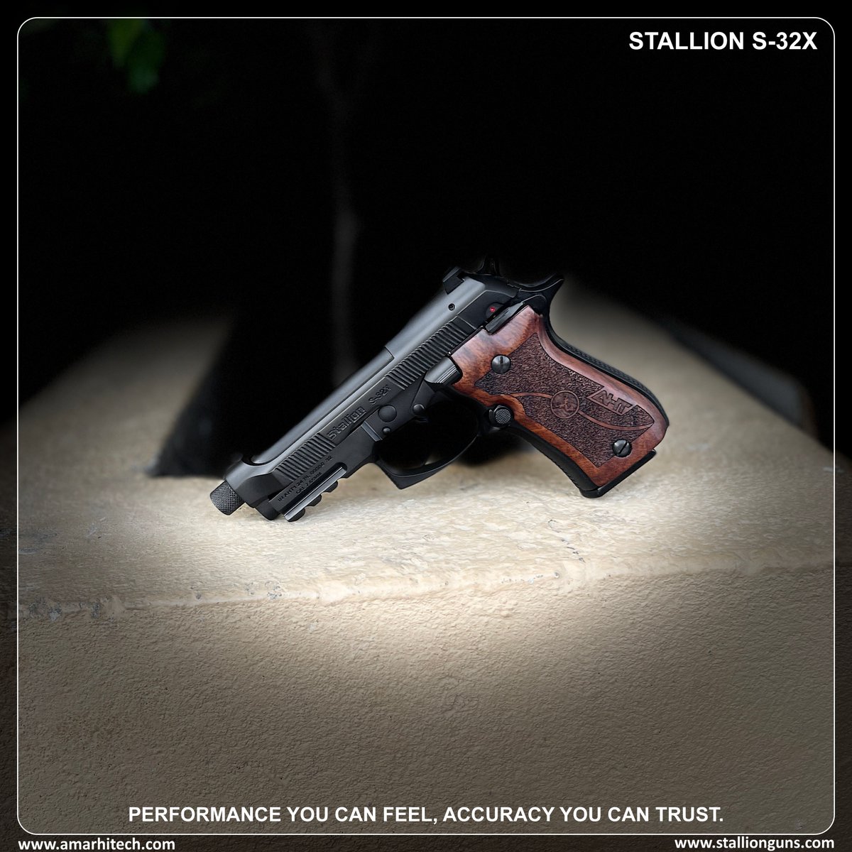 amarhitecheng's tweet photo. Performance You Can Feel, Accuracy You Can Trust

STALLION S-32X
PISTOL

🔥JOIN THE STALLION REVOLUTION🔥

#aht #stallion #makeinindia #stallionguns #gun #shotgun #indian #instagram #firing #beindian #bestallion https://t.co/E4HIjwG4XO