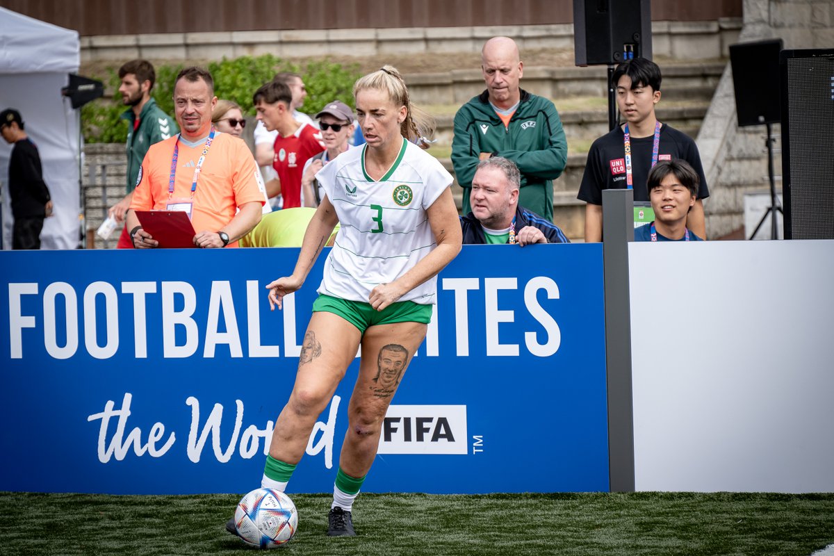 Ireland Women's Team won 7-0 against 🇳🇴 at the Homeless World Cup in their latest game 👍

The Men's Team fell to defeat to Lithuania but will still march on to the next round.