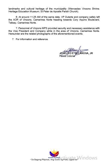 iMPACTPH2019's tweet image. 'FAKE NEWS'? POLICE REPORT CONFIRMS SARA'S CALAGUAS BEACH RESORT TRIP

LOOK: After security coverage report confirming VP Sara Duterte departed Calaguas Island at around 6:28 a.m. on Monday, September 23, the day of the scheduled House plenary debates on the proposed OVP budget.