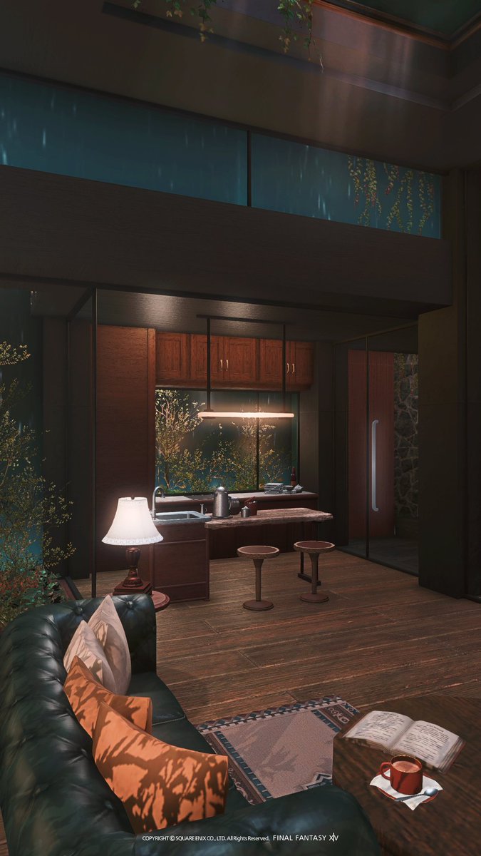 RirikoSoph's tweet photo. 【L size】    

「Verdant drizzle」  #RiriHousing 

🏡Mana-Asura-Mist-4-15

#FF14ハウジング #FF14housing 
#HousingEden #hgxiv https://t.co/DFnk5ZtdWy