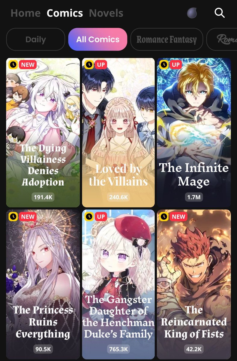 WEBCOMICFESS's tweet photo. Mau infoin kalau sekarang di tapas buka gepeng udah gak perlu pake vpn lagi.
Gak cuma buat judul yg baru tapi judul2 yg lama pun bisa dibuka tanpa vpn 🥳 https://t.co/Tu0OPFISx1
