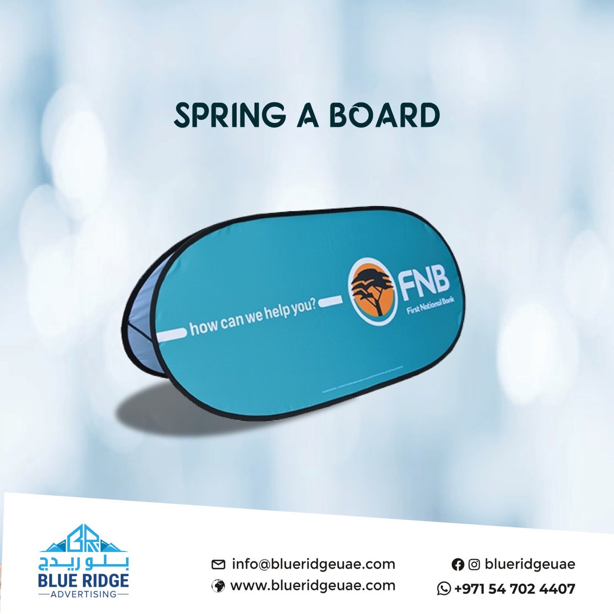 Blueridge_uae's tweet image. Get top-quality Spring A Board Printing from Blueridge! Perfect for storefronts, events, or promotions, our durable and eye-catching boards are designed to attract attention and enhance your marketing.
+971 54531 4683
blueridgeuae.com
#SpringABoard #CustomPrinting #Outdoor