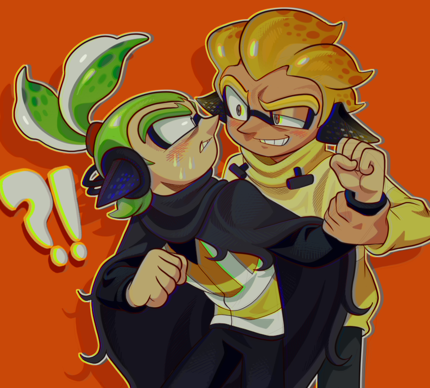 1000hamsters's tweet photo. look what i made roachgore draw for me #agent12 #agent34 https://t.co/1312UQNwkw