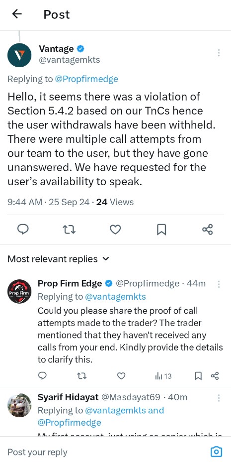 Prop Firm Edge tweet media