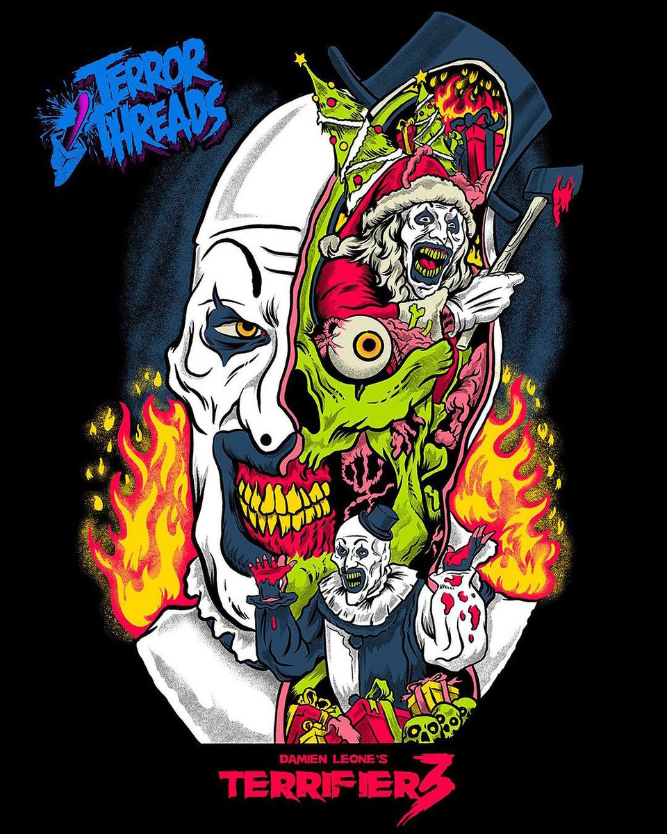 Now THIS Terrifier 3 shirt wins hands down. 🔥🎄🪓
