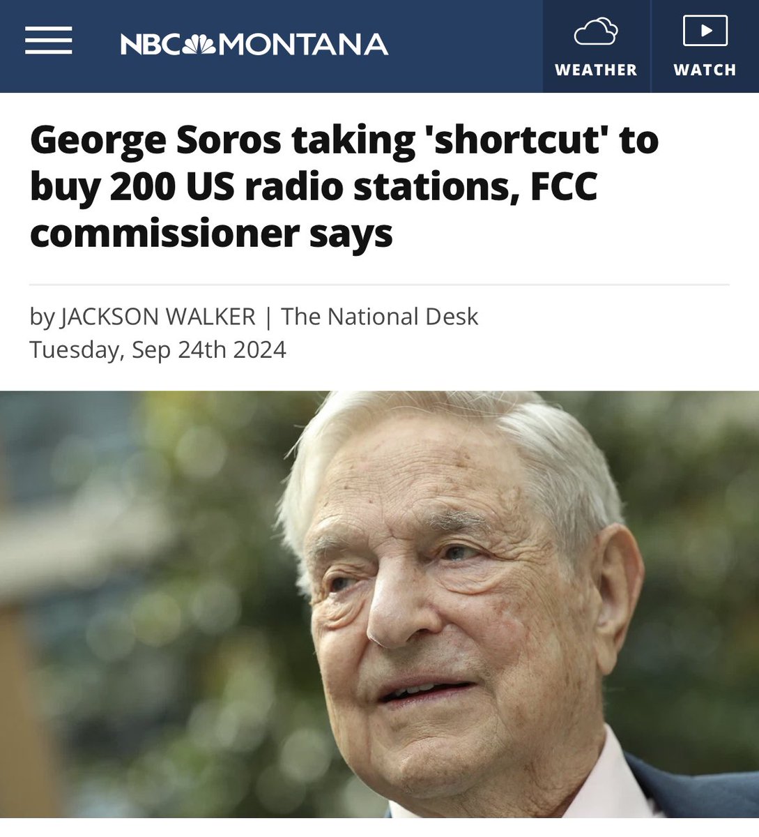 Ganz normal dass ein Milliardär mal schnell im Wahljahr 200 Radiosender kaufen will.

Aber passt auf auf Manfred237464 mit 23 Followern auf Twitter. Er ist wahrscheinlich ein russischer Bot.