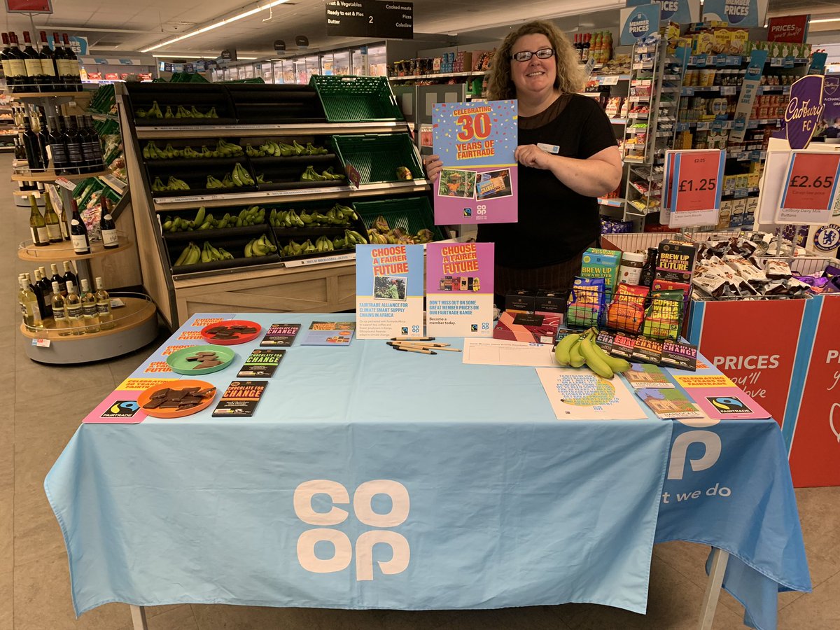 #FairtradeFortnight might be over but <a href="/coopuk/">Co-op</a> have wonderful Fairtrade products available all year round &amp; purchasing those products supports producers to have fair pay/wages and will support communities to thrive x 
#BuyFairtrade #BeCoop #Fairtrade #FairtradeFoundation #30years