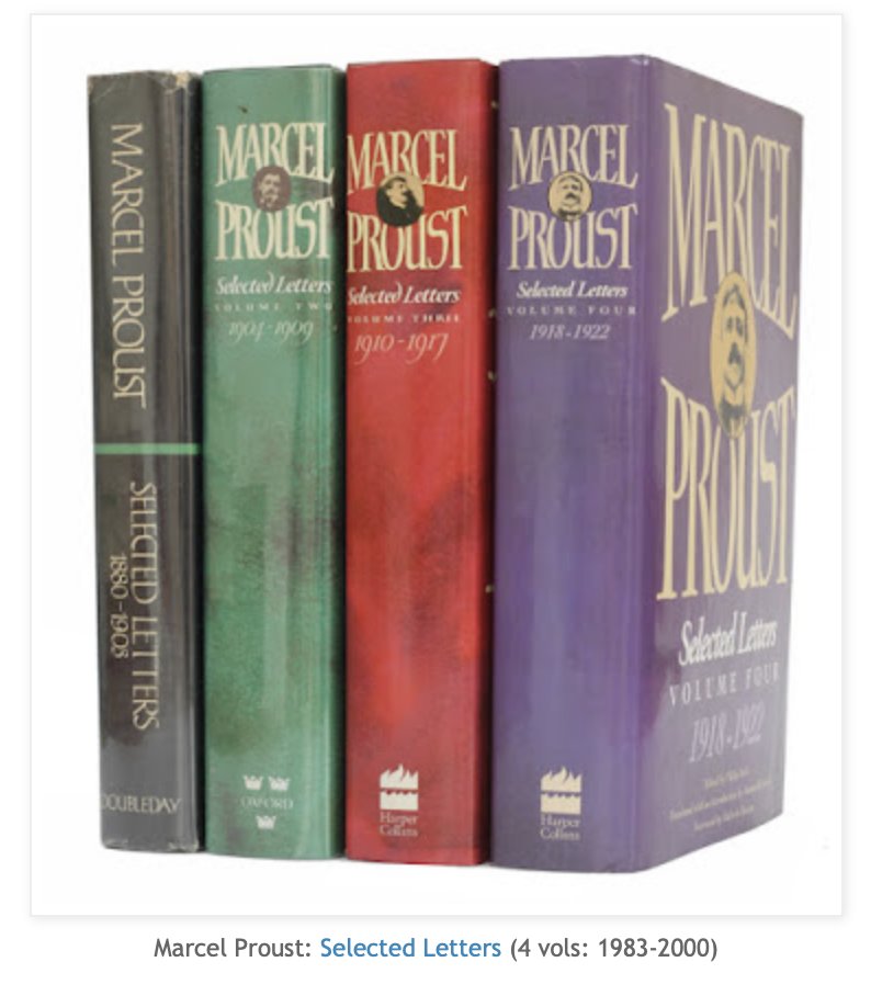ProustCenterNYC's tweet photo. "Proust Festival: Literary Conversations"
Oct 8, Nov 12, Dec 10 #jeffersonmarketlibrary
Volunteers will read aloud letters to and from #Proust, from “Selected Letters,” translated by Philip Kolb and Terence Kilmartin.
@AmisDeProust
Register for Oct 8:
https://t.co/YvoEUvn3rG https://t.co/F2dpmD12oS