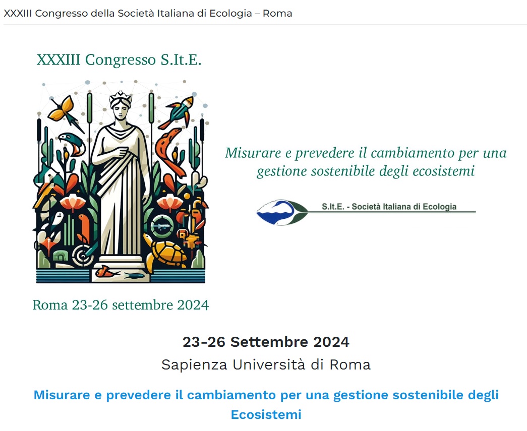 Today at 9:00 AM don’t miss the session "Effects of Climate Change on Ecosystems" at the XXXIII Congress of the Italian Society of Ecology! 🌍 Chaired by Alessio Collalti, Edoardo Casoli &amp; Marcello Vitale. 
congresso.ecologia.it/wp-content/upl… 
 #SItECongress #ClimateChange #Ecology