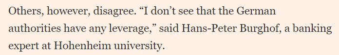 jeuasommenulle's tweet photo. Reading between the lines, this piece in the FT argues that the best shot of Germany at stopping Unicredit from taking over Commerzbank is.... to swamp them with paperwork requests.

Can anyone think of something more German ?

https://t.co/r1wZQ7F2Ll https://t.co/8XSLFjfi0G