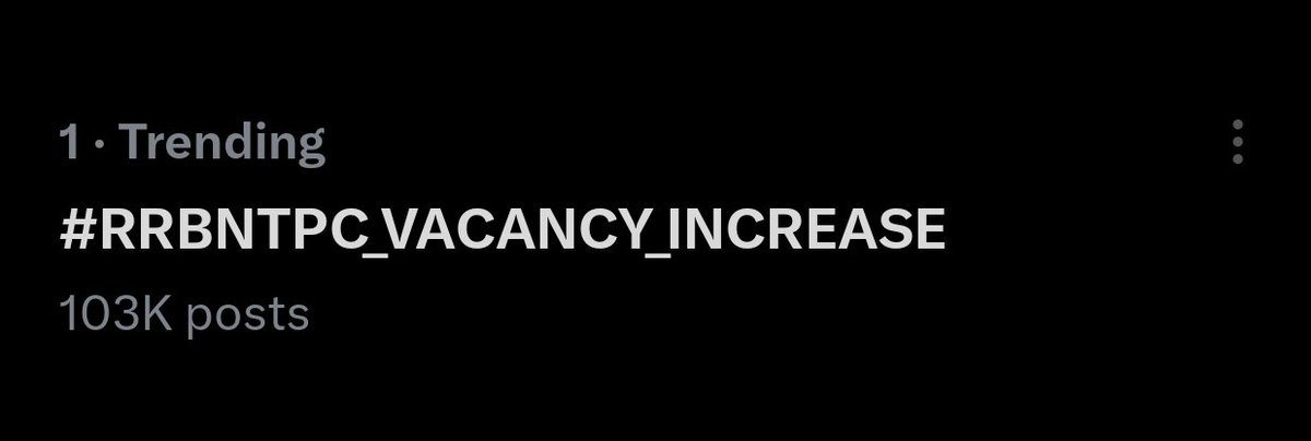 BS41765263's tweet photo. #RRBNTPC_VACANCY_INCREASE https://t.co/2FIsJNZM9l