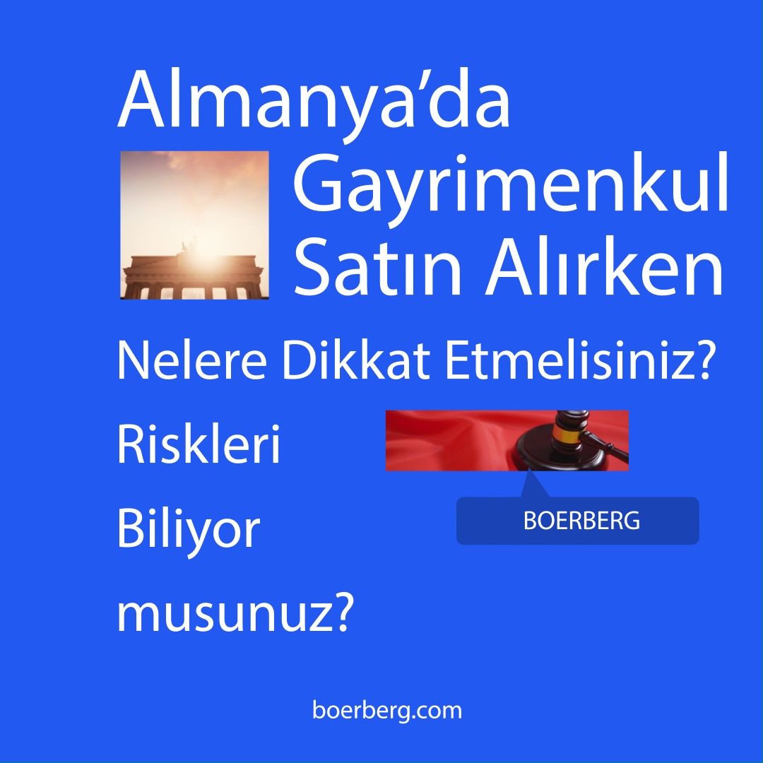 Boerberg's tweet photo. Almanya’da Gayrimenkul Satın Alırken Nelere Dikkat Etmelisiniz? Riskleri Biliyor musunuz? 🏡❗
Daha fazla bilgi ve profesyonel destek almak için Boerberg danışmanlık hizmetlerimize göz atmayı unutmayın! 💼🇩🇪

#Almanya #Gayrimenkul #Yatırım https://t.co/3UbRLKmuWi