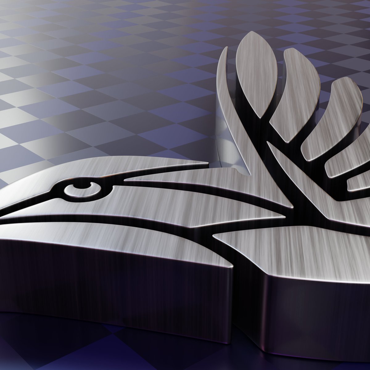 3DArtSJ's tweet photo. 3D Logo Design | Render in Blender #blender #b3d #blender3d #3DArtSJ #render #art #logo #3dlogo #bird #3dbird #birdlogo #bird_logo https://t.co/klSIJB7kfP