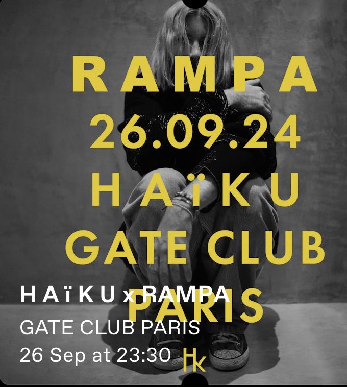 Fabiodds1's tweet photo. Selling 1 ticket (all night entrance) for Rampa (Keinemusik) tomorrow night at Gate Club Paris. 
Share and DM if interested https://t.co/uIcWkymkqH