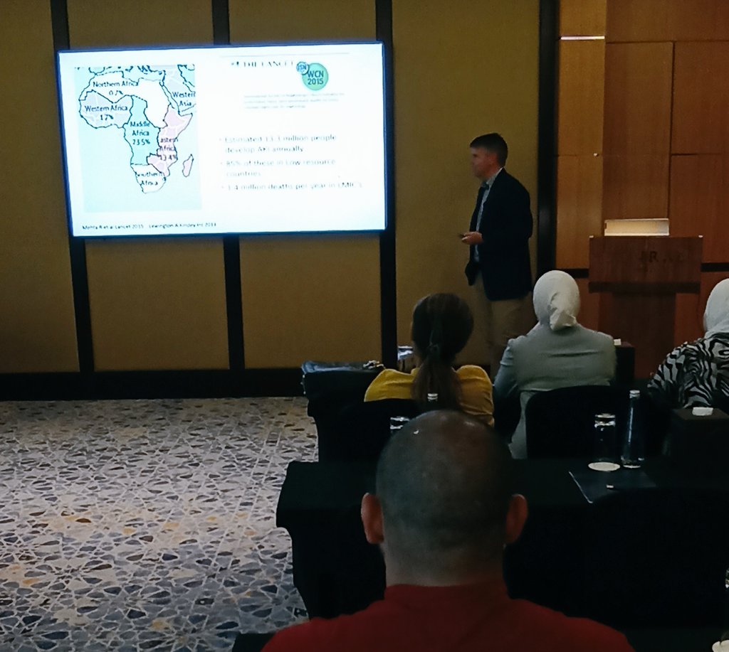 First satellite activity of #ISPD24 just started! The #SavingYoungLives Workshop brought  20+ nephrologists from all over the world to Dubai to learn how to save lives to #AKI because of lack of access to #dialysis in their communities. Education is the key! #peritonealdialysis