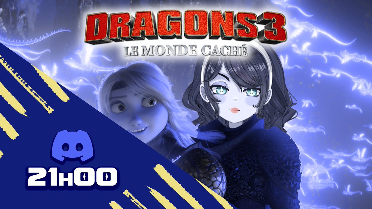 E__Gloo's tweet photo. [  • · • 🍿Ce soir à 21h00 🍿 • · •  ]

 • On regardera " Dragon 3 : Le monde caché " 🐉

 • Pour le voir ça se passe sur le serveur Discord du Commissariat :

 • https://t.co/3362DfEX4z 🚨

#vtuberfr #vtubingfr #vtubingurprising #vstreamer #twitchfr #cinegloo #dragon3 https://t.co/COGHHpirc2