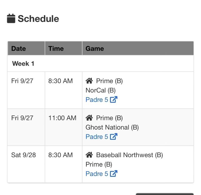 I will be playing Draft Fall Classic, Peoria AZ. 
Team: Prime
Sunday schedule TBD