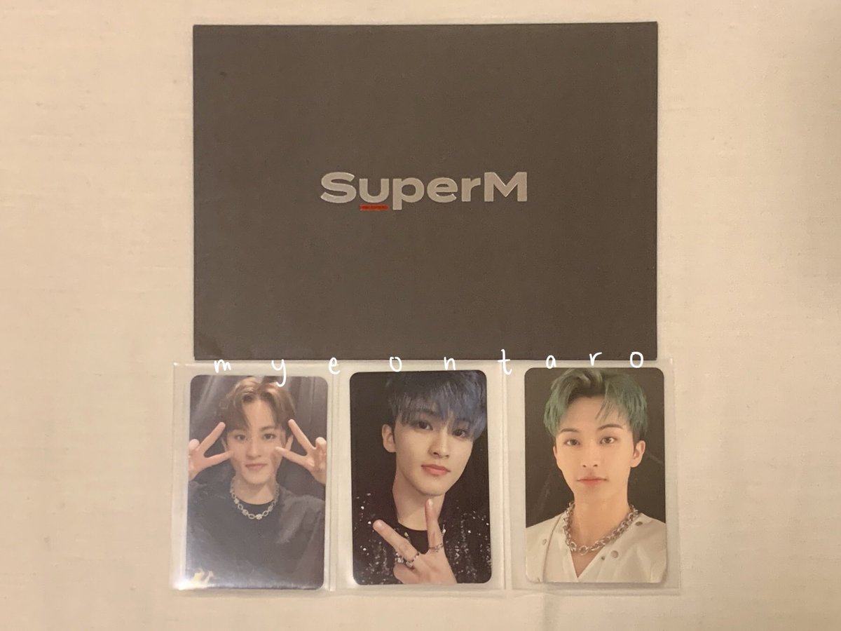 myeontaro's tweet photo. wts lfb nct ph

mark superm set
- superm ar pc + inclusions (rare)
- hot sauce sgs
- 127 the link photo pack

1 week rsrv: 3000 + sf
payo: 2700 + sf
negotiable

w/ official mds as freebie

mop: gcash/maya/bpi
mod: lalamove/grab/ggx https://t.co/yuAbMwB4w3