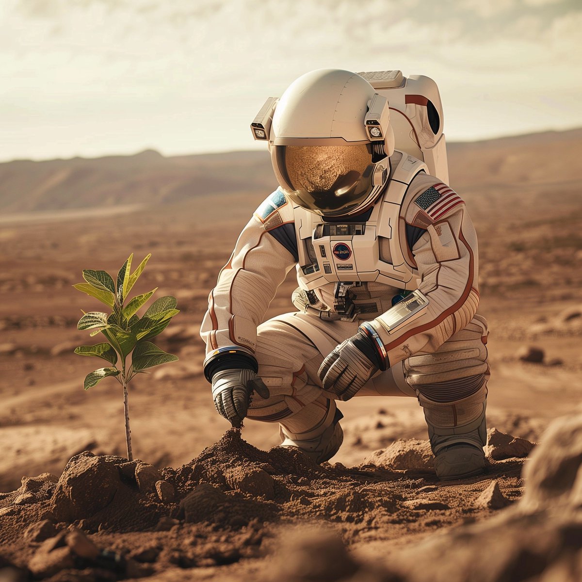 One day, I will plant a money tree on Mars