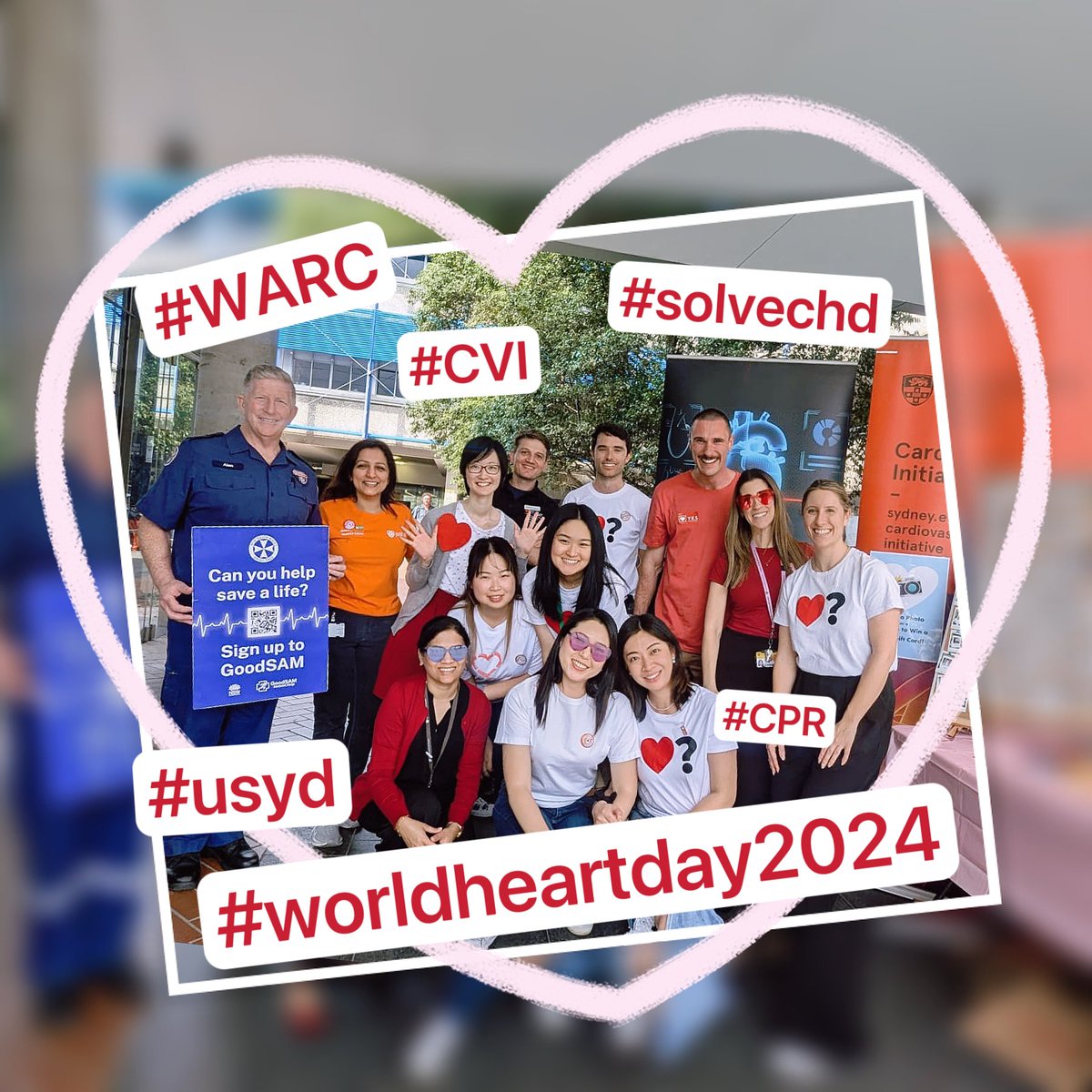 ❤️SOLVECHD❤️ (@solvechd) on Twitter photo ♥️What an incredible turnout for our Student Engagement Event 4#WorldHeartDay today <a href="/Sydney_Uni/">University of Sydney</a>♥️
A huge thank you to everyone who joined us to raise awareness about #HeartHealth
Together, we’re making a difference! 🌍💪
<a href="/USYD_CVI/">Cardiovascular Initiative, University of Sydney</a> <a href="/WARC_USYD/">Westmead Applied Research Centre #WARC_USYD</a> #Sydneynursingschool #SOLVECHD ♥️What an incredible turnout for our Student Engagement Event 4#WorldHeartDay today <a href="/Sydney_Uni/">University of Sydney</a>♥️
A huge thank you to everyone who joined us to raise awareness about #HeartHealth
Together, we’re making a difference! 🌍💪
<a href="/USYD_CVI/">Cardiovascular Initiative, University of Sydney</a> <a href="/WARC_USYD/">Westmead Applied Research Centre #WARC_USYD</a> #Sydneynursingschool #SOLVECHD