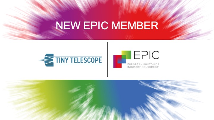 EPIC_photonics's tweet photo. New #EPICmember, Tiny Telescope develops small, lightweight, and robust telescopes that you can take anywhere. This is achieved by merging the entire #telescope in a single piece of glass, while offering the best diffraction limited performance. 

The #TinyTelescope has many applications in the #space domain: from star trackers with increased accuracy, to Earth observations with increased contrast, and #laser #satellite communication networks ready for #quantum technology.

https://t.co/cwO6NJC0ix