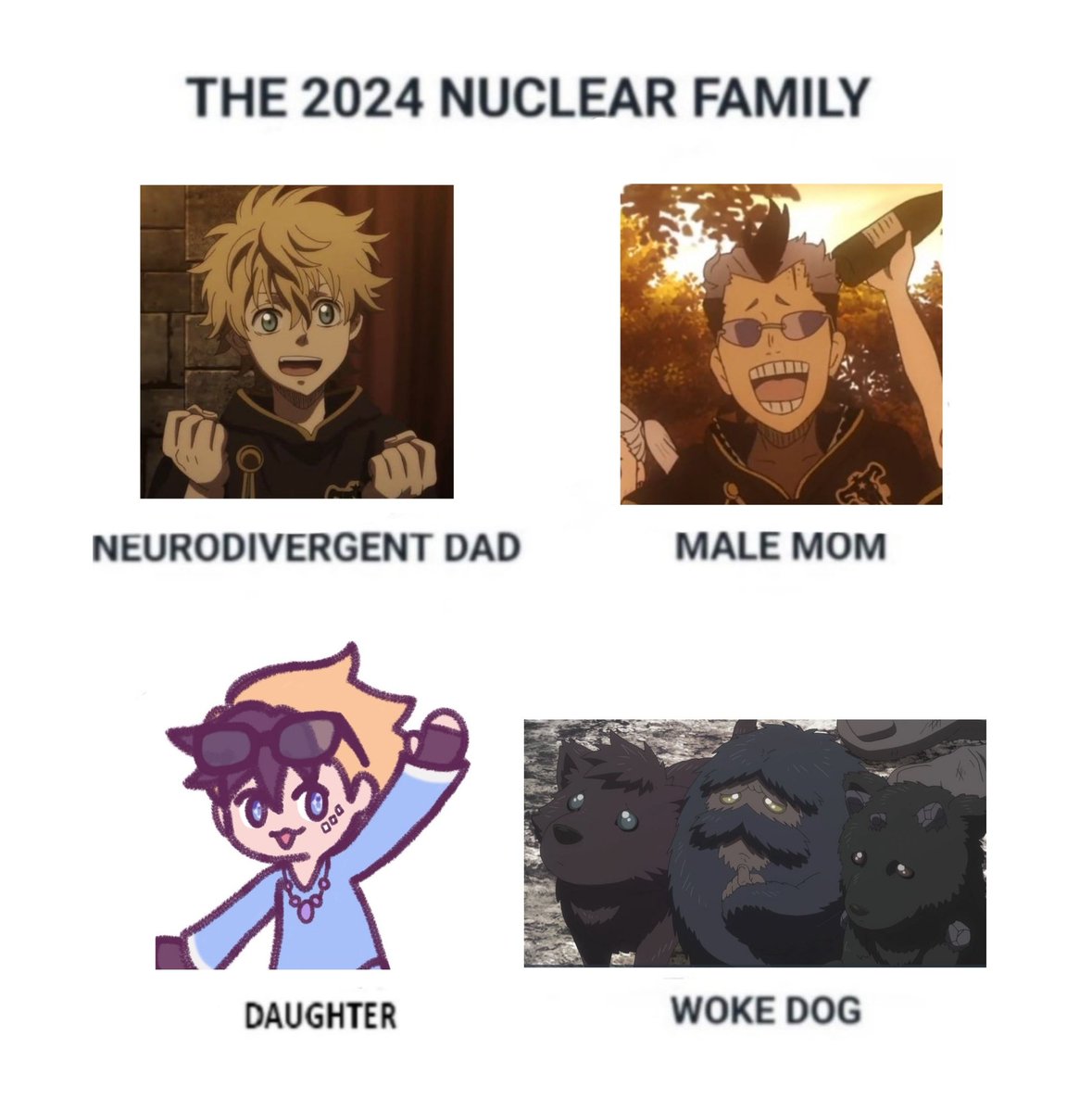 The 2024 Nuclear Family!!