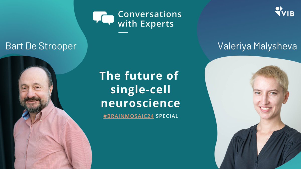 VIB Center for Molecular Neurology (@cmn_vib) on Twitter photo "AI can already generate its own questions, but we need to remain conscious of what we’re creating." For the latest edition of #TheBrainMosaic conference, <a href="/MalyValerie/">Valeriya Malysheva</a> spoke with Prof. Bart De Strooper about the future of single-cell neuroscience 👉 vibbio.tech/3ZCdEPj "AI can already generate its own questions, but we need to remain conscious of what we’re creating." For the latest edition of #TheBrainMosaic conference, <a href="/MalyValerie/">Valeriya Malysheva</a> spoke with Prof. Bart De Strooper about the future of single-cell neuroscience 👉 vibbio.tech/3ZCdEPj