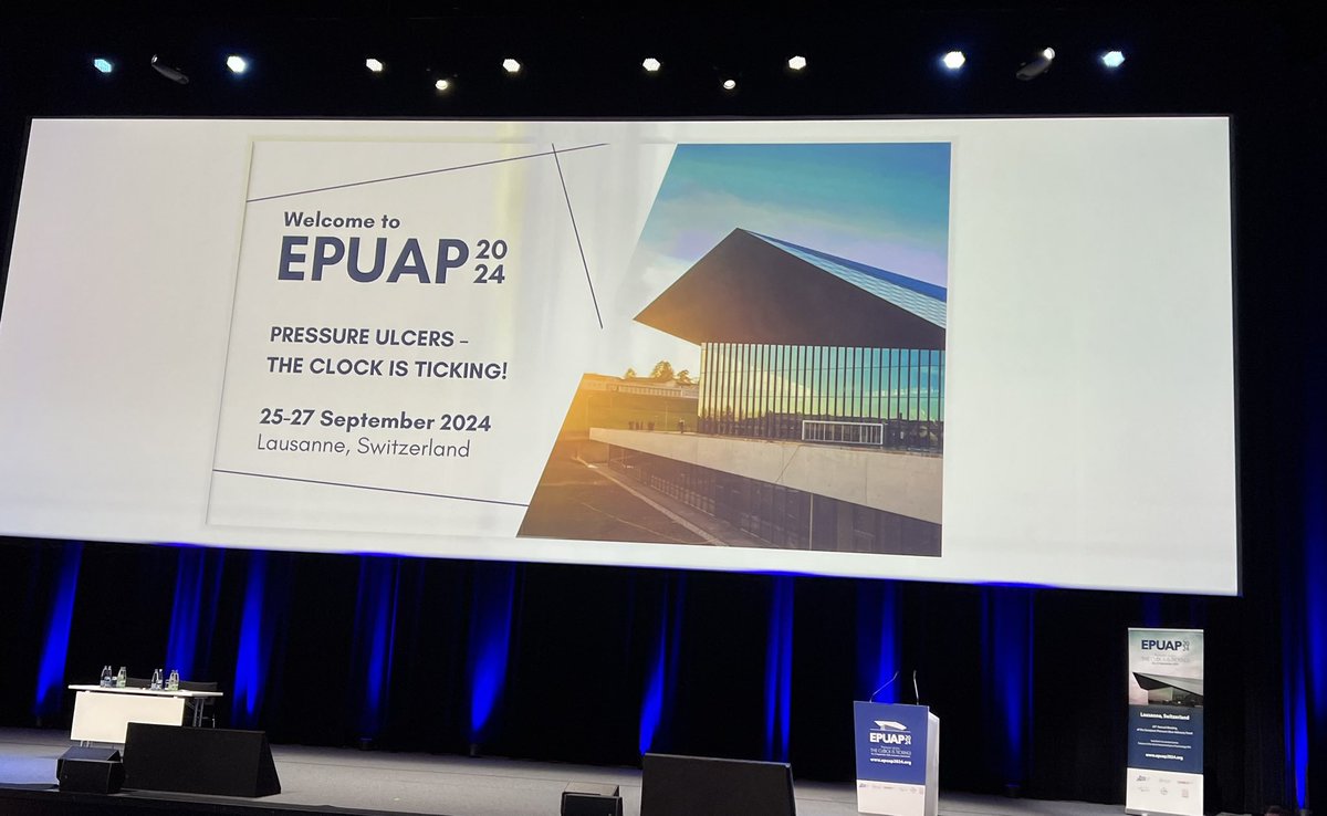 jennysim_1's tweet image. Getting ready for the start of #EPUAP2024 in Lausanne, Switzerland. 

We have an exciting line up of speakers all with the aim of preventing and managing #PressureInjuries #PressureUlcers

I am presenting tomorrow on the PIPPIN-ICU study!