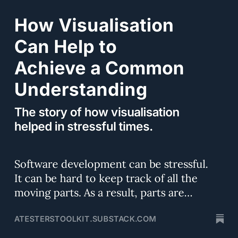 SummerlyTester's tweet photo. I wrote a little story about visualisations and how they can help in stressful times.

https://t.co/ws3d6tFA75 https://t.co/tCUU9hIRYs