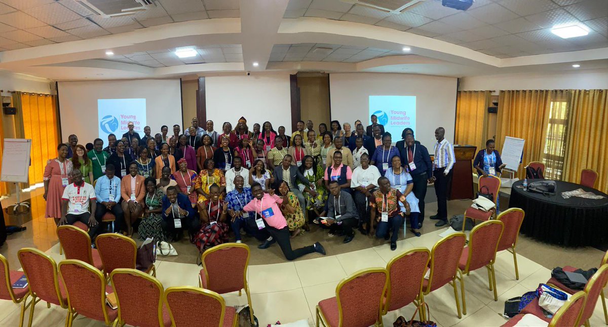 world_midwives's tweet photo. What an energizing start to Day 2 of #ICMRegionals in Kigali! The Young Midwife Leaders session kicked off bright and early, with over 70 participants joining in!
Lear more about the YML Alumni: https://t.co/Nyg4ZpP6nS https://t.co/G0ryiuTqZx