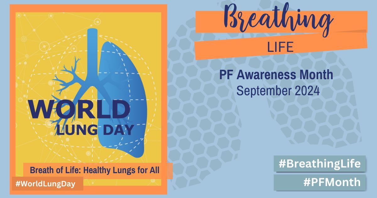 EU_IPFF's tweet photo. Today is #WorldLungDay! Please join us to raise awareness and advocate for clean air and healthy lungs for all! We can make a difference for those affected by lung diseases and improve their quality of life.  #CurePF #PF #PulmonaryFibrosis #PFMonth #BreathingLife #OxygenAccess https://t.co/fpxQ19sVmQ