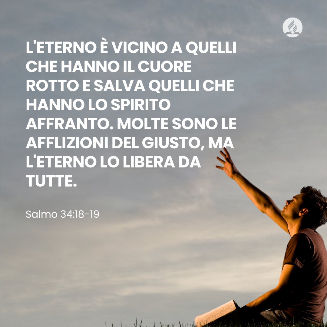 avventista's tweet photo. 😢 Succede di sentirsi persi, tristi e molto soli. Soprattutto in quei momenti, fai una cosa: leggi i versetti che abbiamo raccolto in questo carosello. Meditali in silenzio, assaporali, sentili tuoi.
❤️ Ci proverai?
#Preghiera #Tristezza #Gesù #Incoraggiamento https://t.co/sOFbLLHLa0