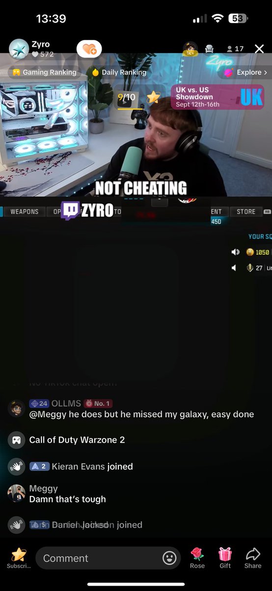 Gareth_JS_'s tweet photo. @Zyro_wz 2 boxing into every lobby to hit “clips”. Pathetic. https://t.co/2JNzJtP1Vj