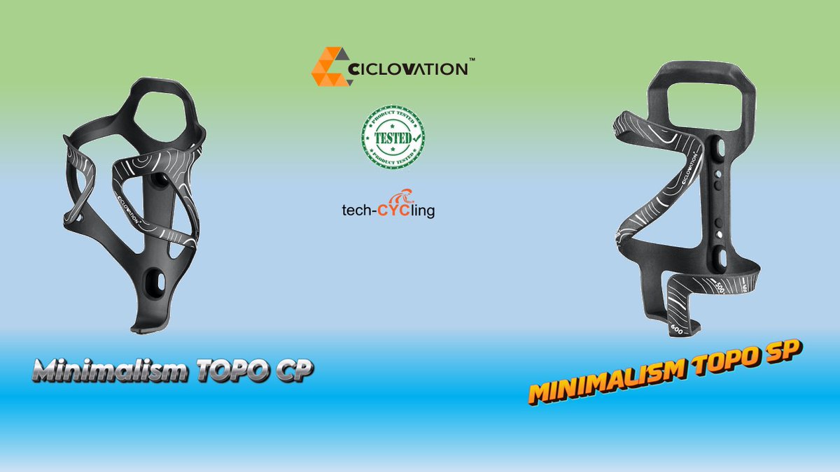 tech-cycling.it/ciclovation-po… Abbiamo messo alla prova questi due portaborraccia, entrambi in polyamide e carbonio. Leggeri e tenaci nella presa della borraccia, non hanno deluso le aspettative.