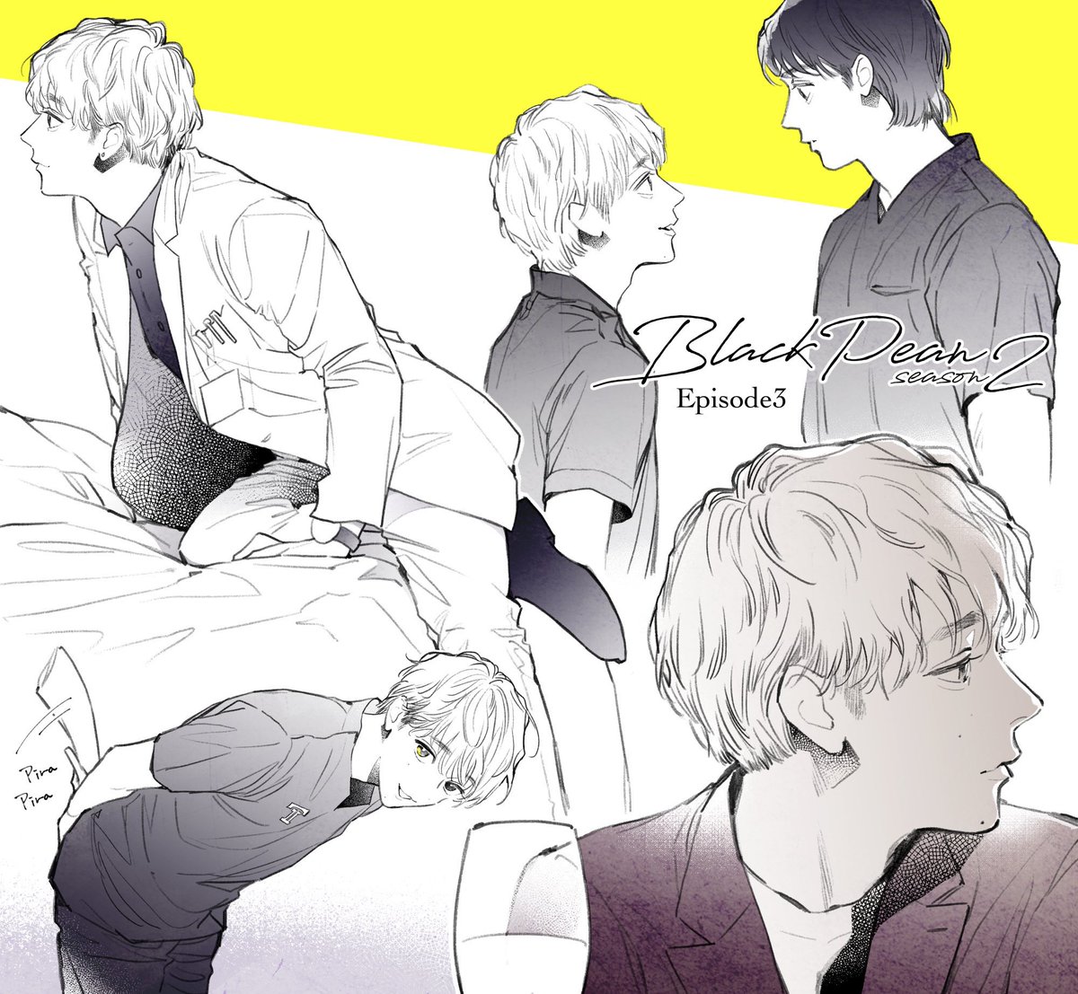 k_mananan's tweet photo. #ブラックペアン シーズン2
🌸全10話イラストまとめ🌸
💛Episode1〜4
(1/3) https://t.co/mH4AZBaEpv