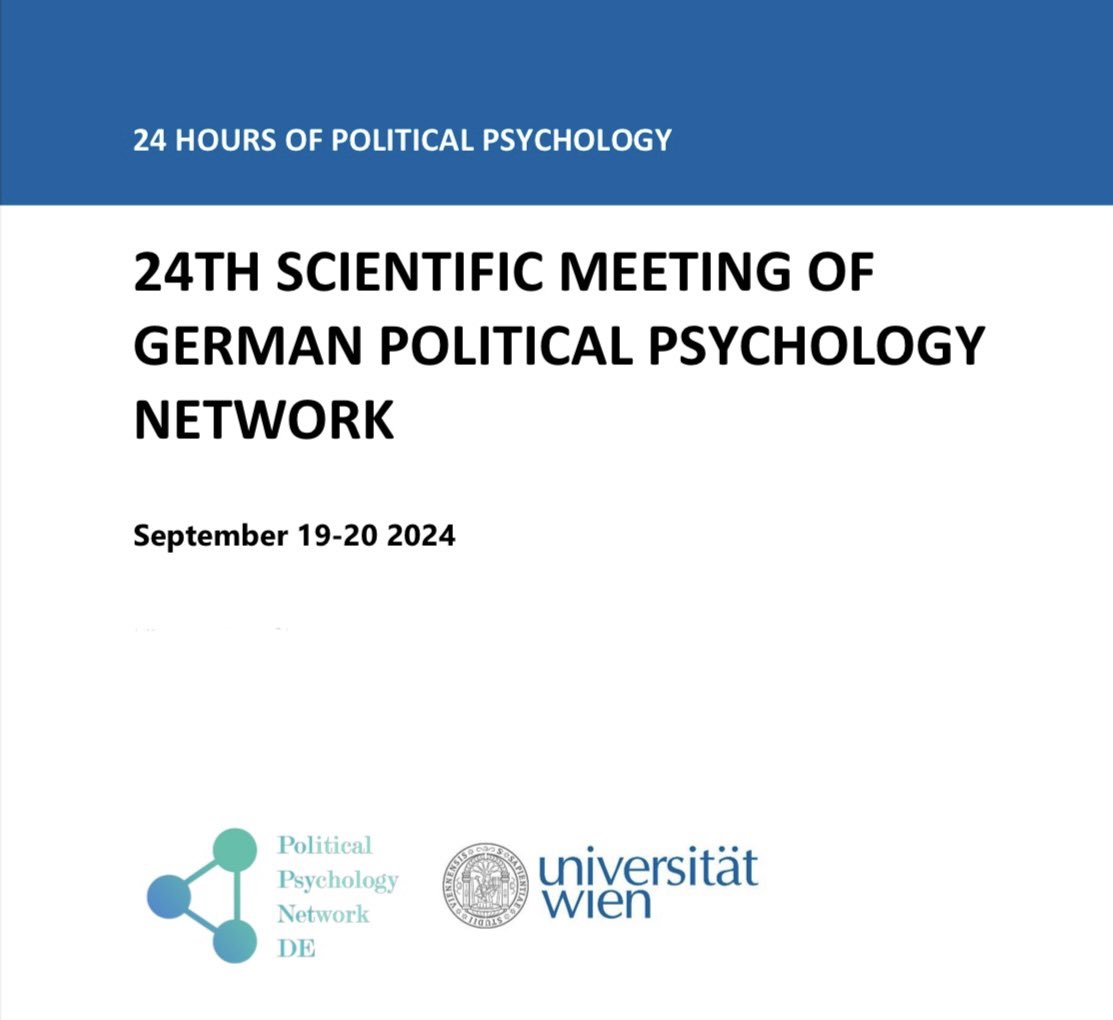 Political Psychology Network DE tweet media